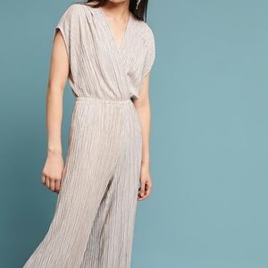 Anthropologie Maeve gold jumpsuit, size small!
